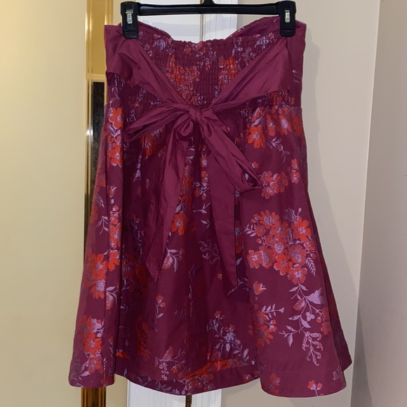 Free People Matilda strapless mini dress, size large and NWT. Tie in back is ❤️ - Picture 13 of 14